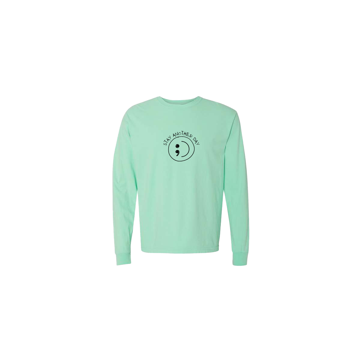 Mint long sleeve t shirt hot sale