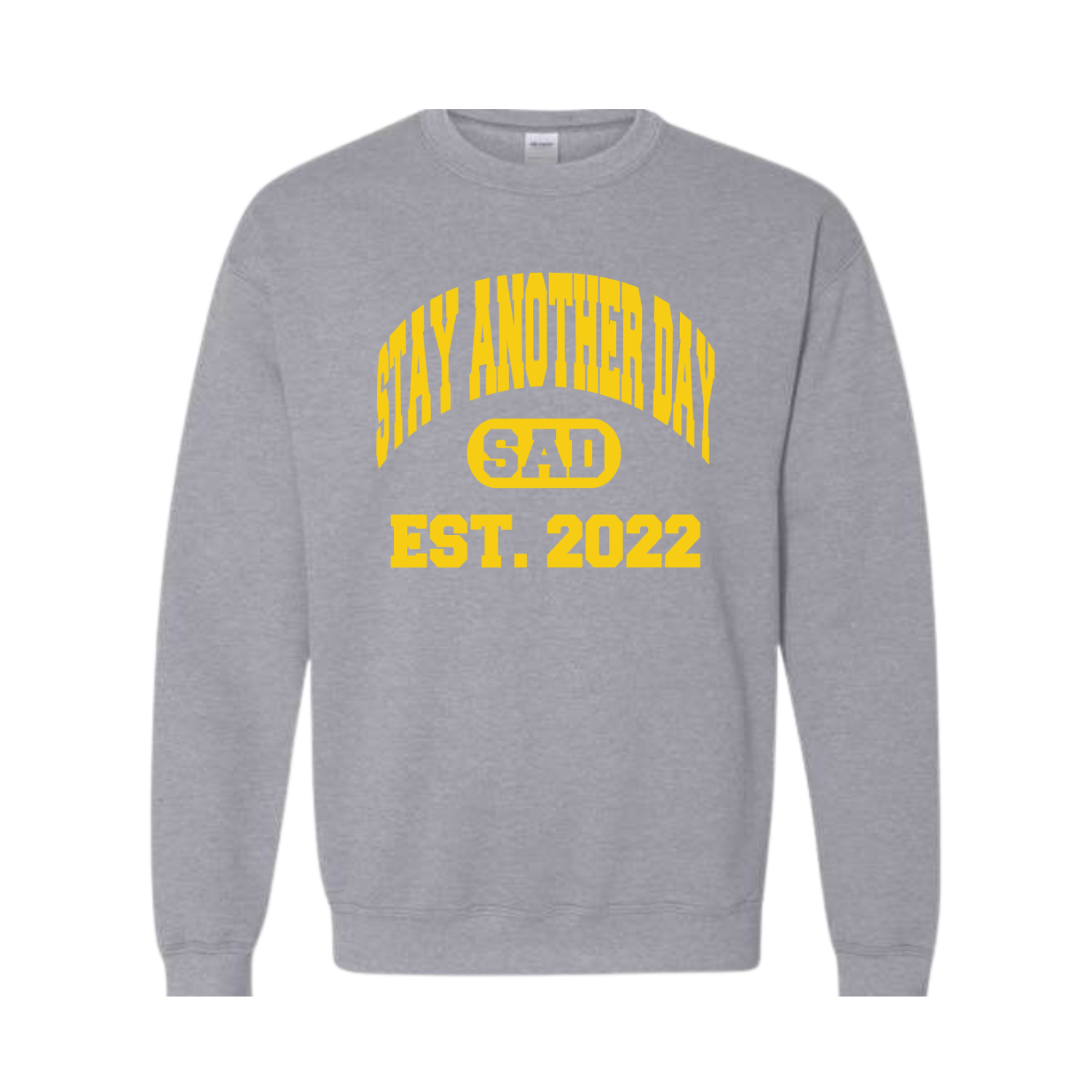 Stay Another Day Collegiate Crewneck