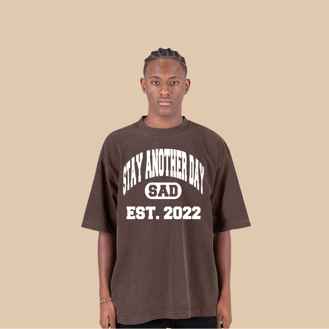 SAD Collegiate Boxy Tee