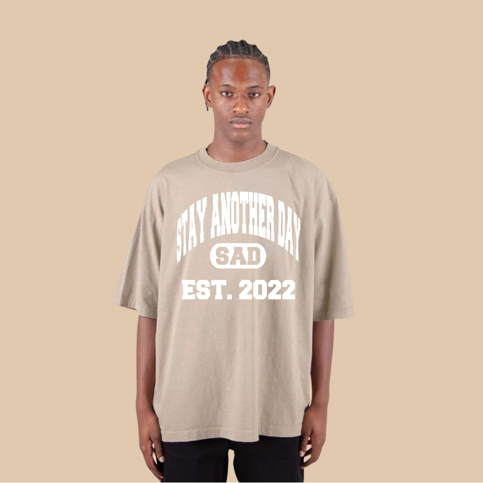 SAD Collegiate Boxy Tee