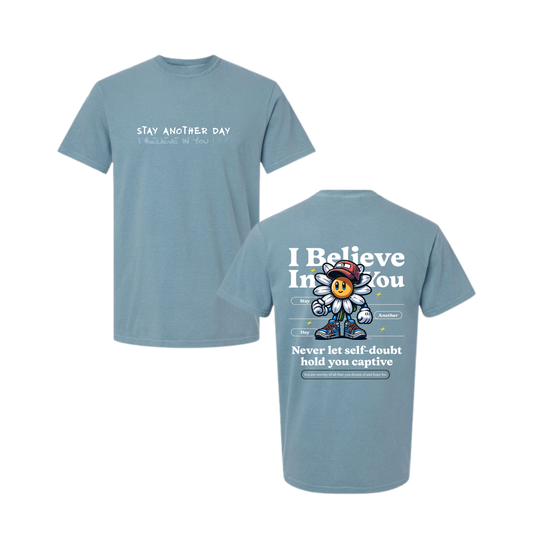 IBIYxSAD Ice Blue T-Shirt