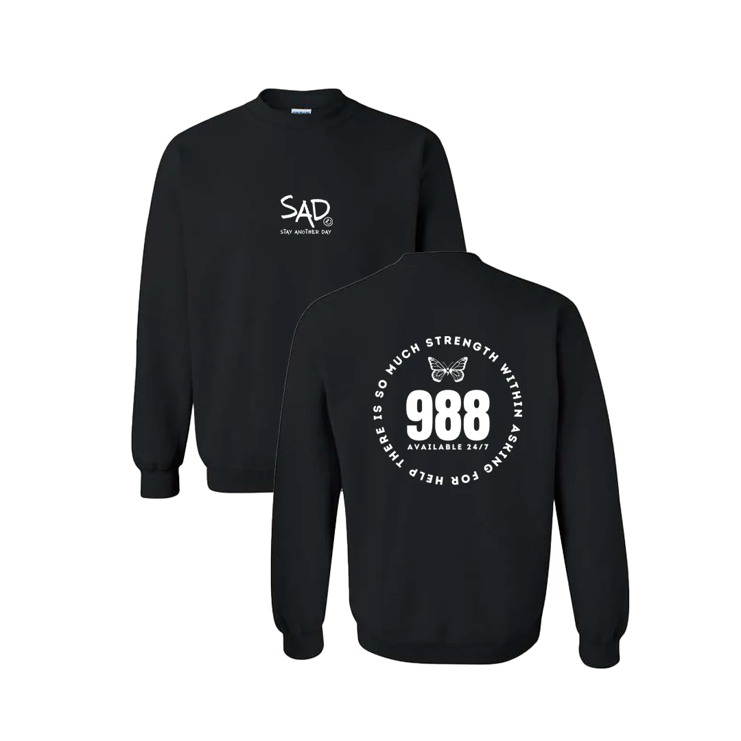988 Screen Printed Crewneck