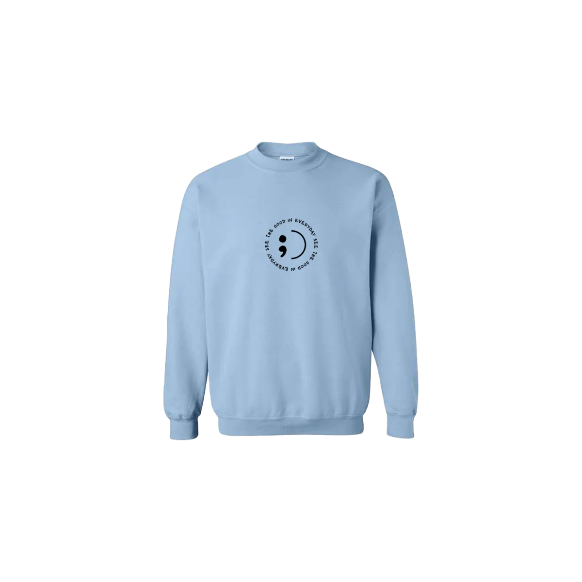 See the Good in Everyday Embroidered Crewneck