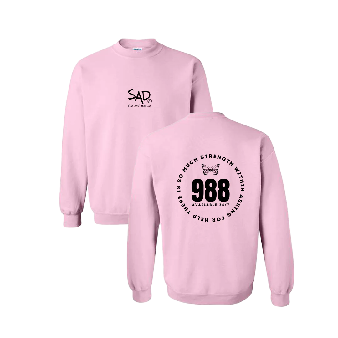 988 Screen Printed Crewneck