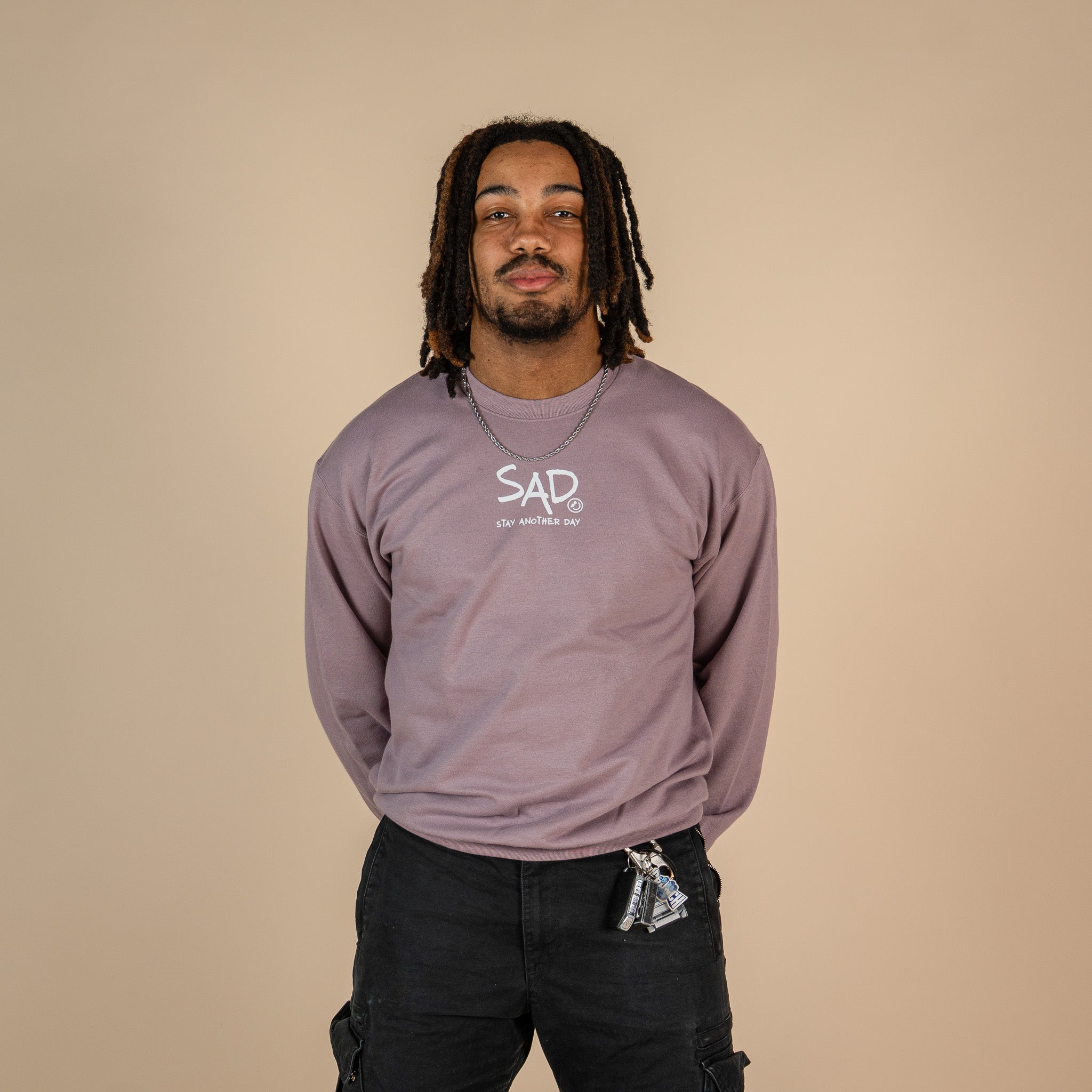 So Many Reasons To Stay Butterfly Screen Printed Crewneck