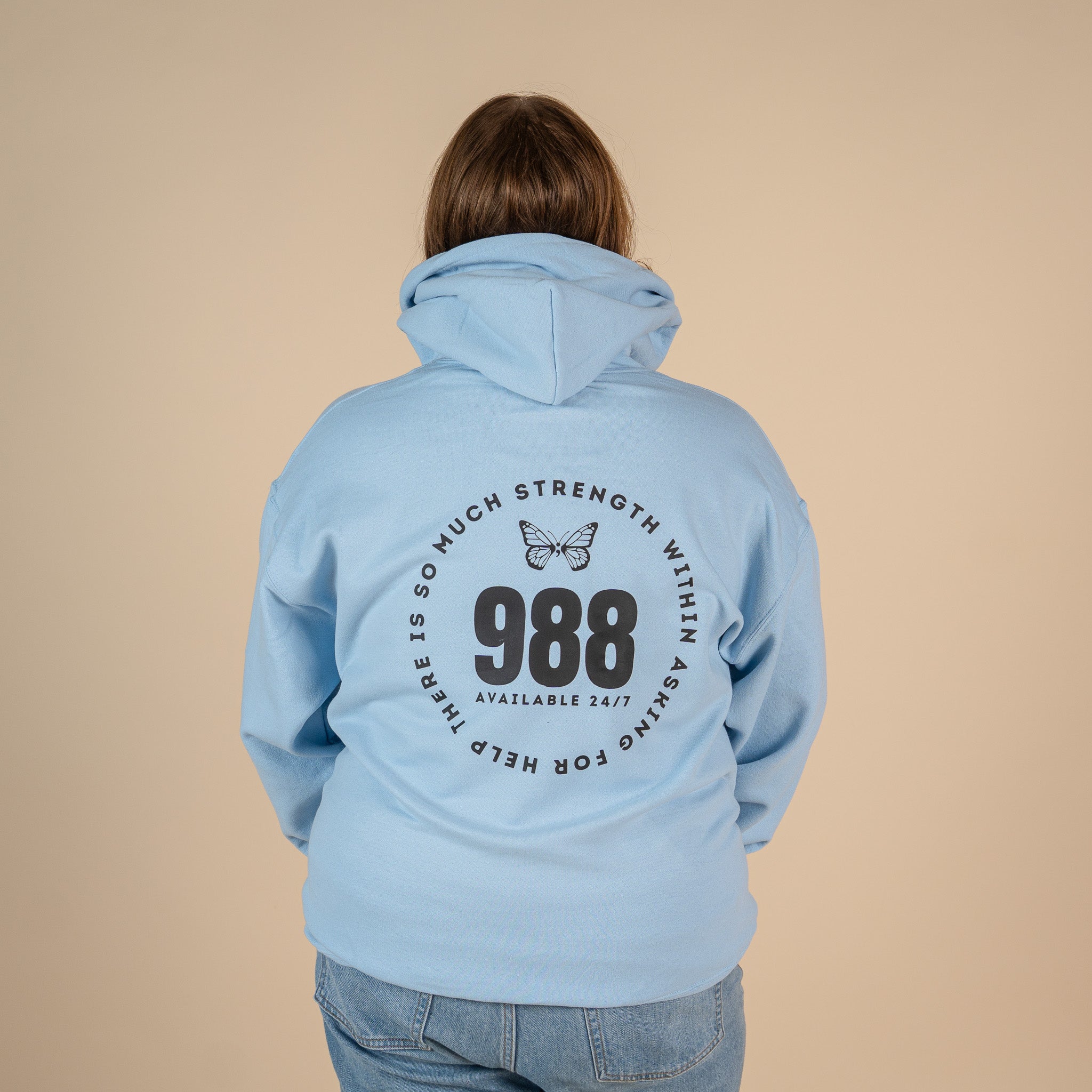 988 Screen Printed Hoodie