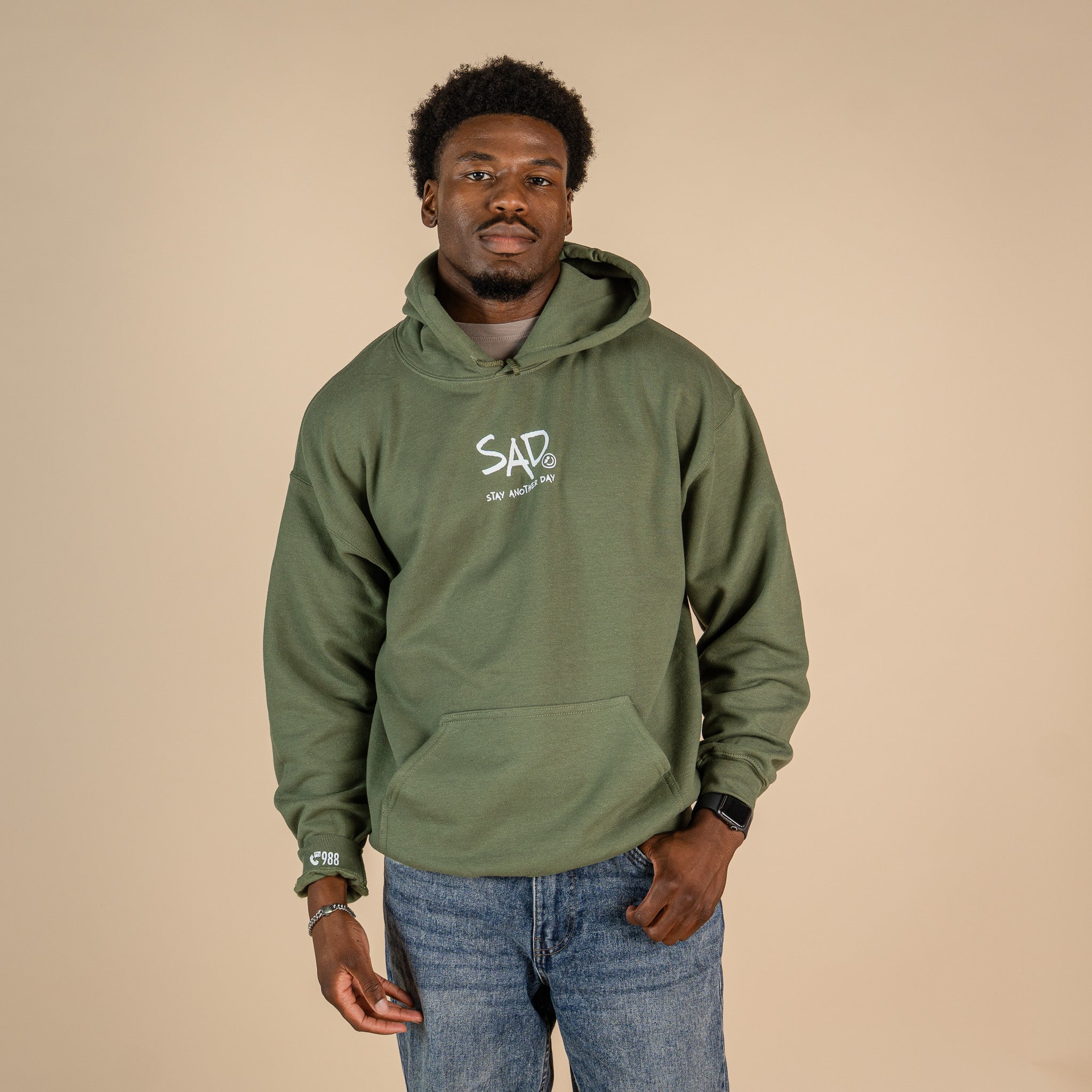 See The Good In Everyday Screen Printed Hoodie