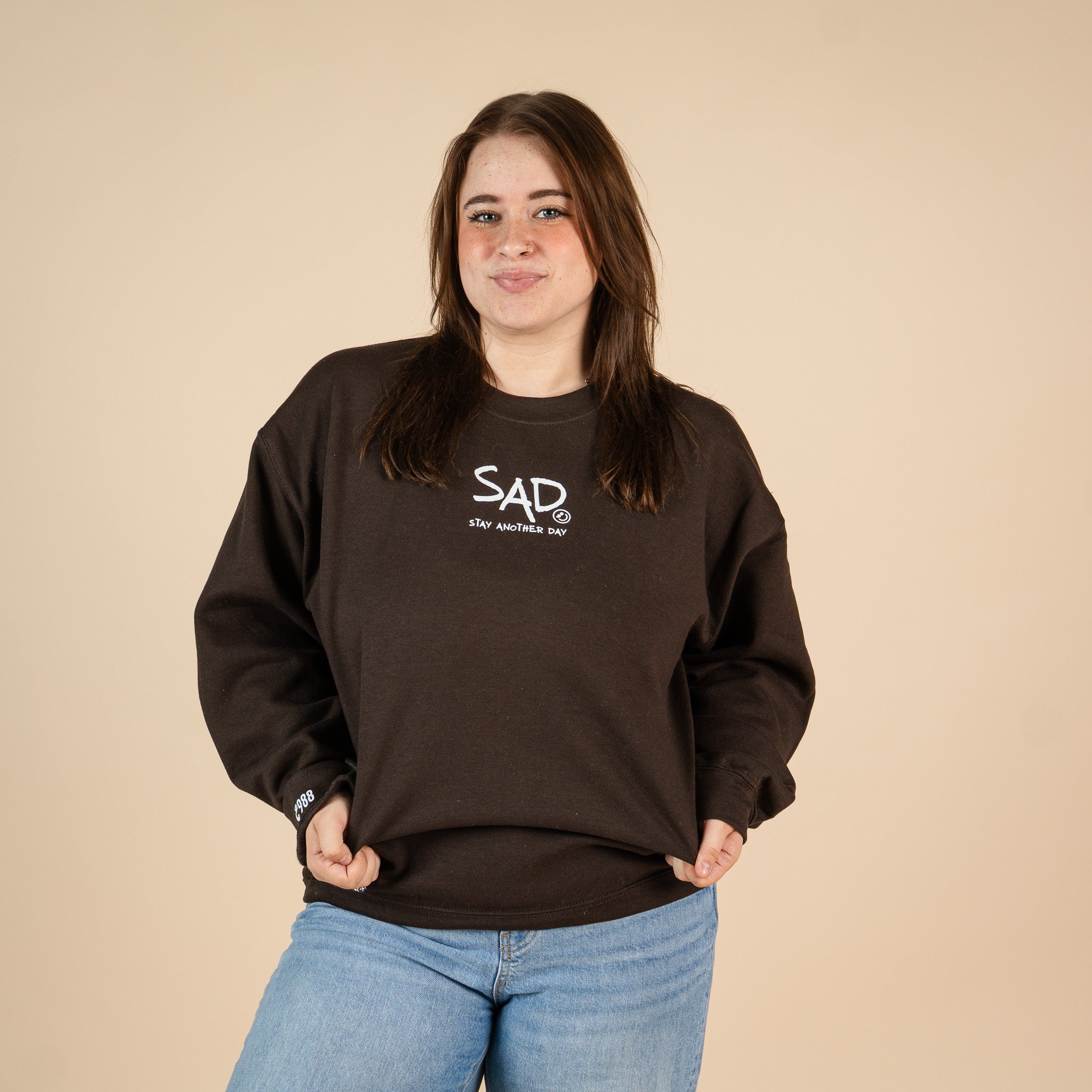 Be Kind To Your Mind Screen Printed Crewneck