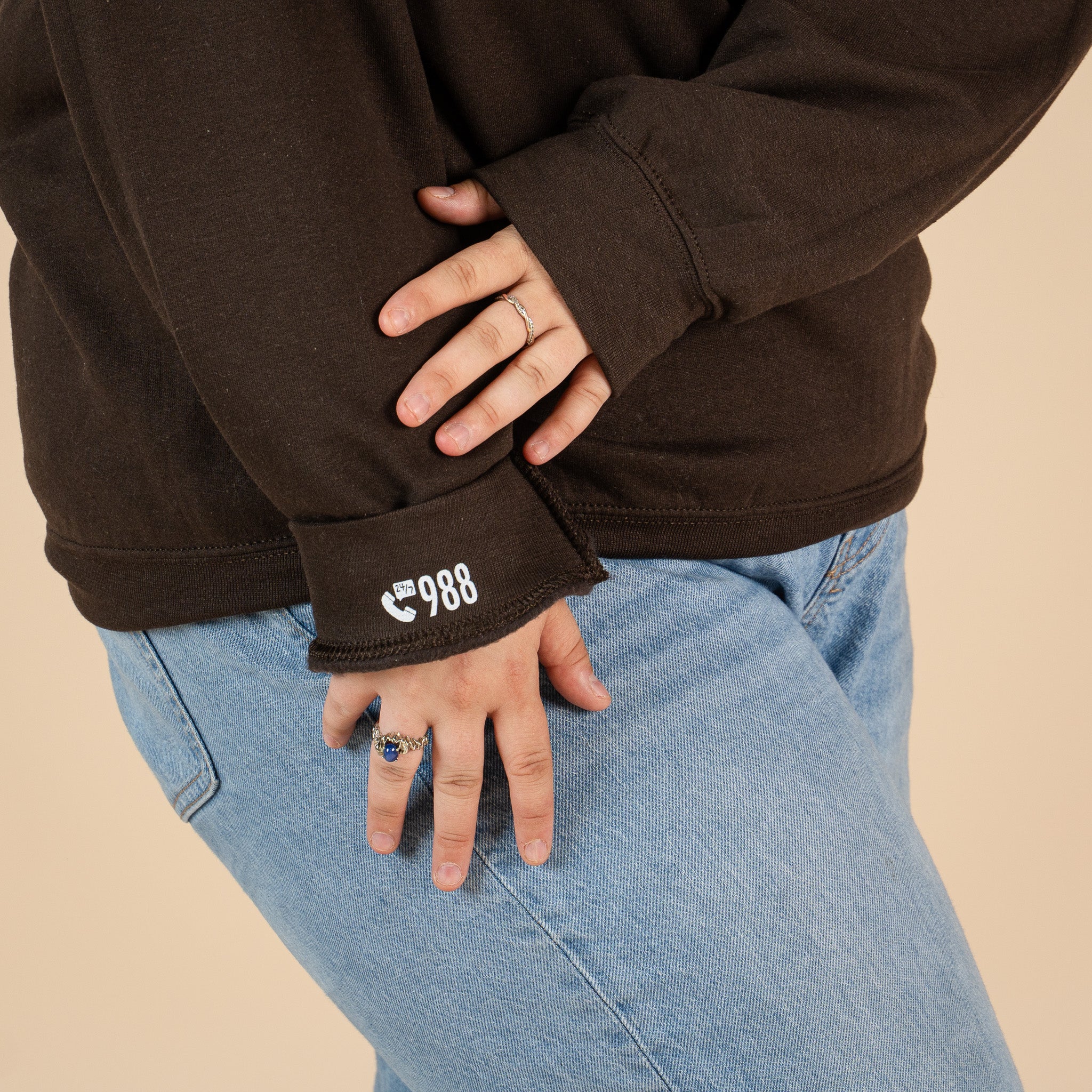 Be Kind To Your Mind Screen Printed Crewneck