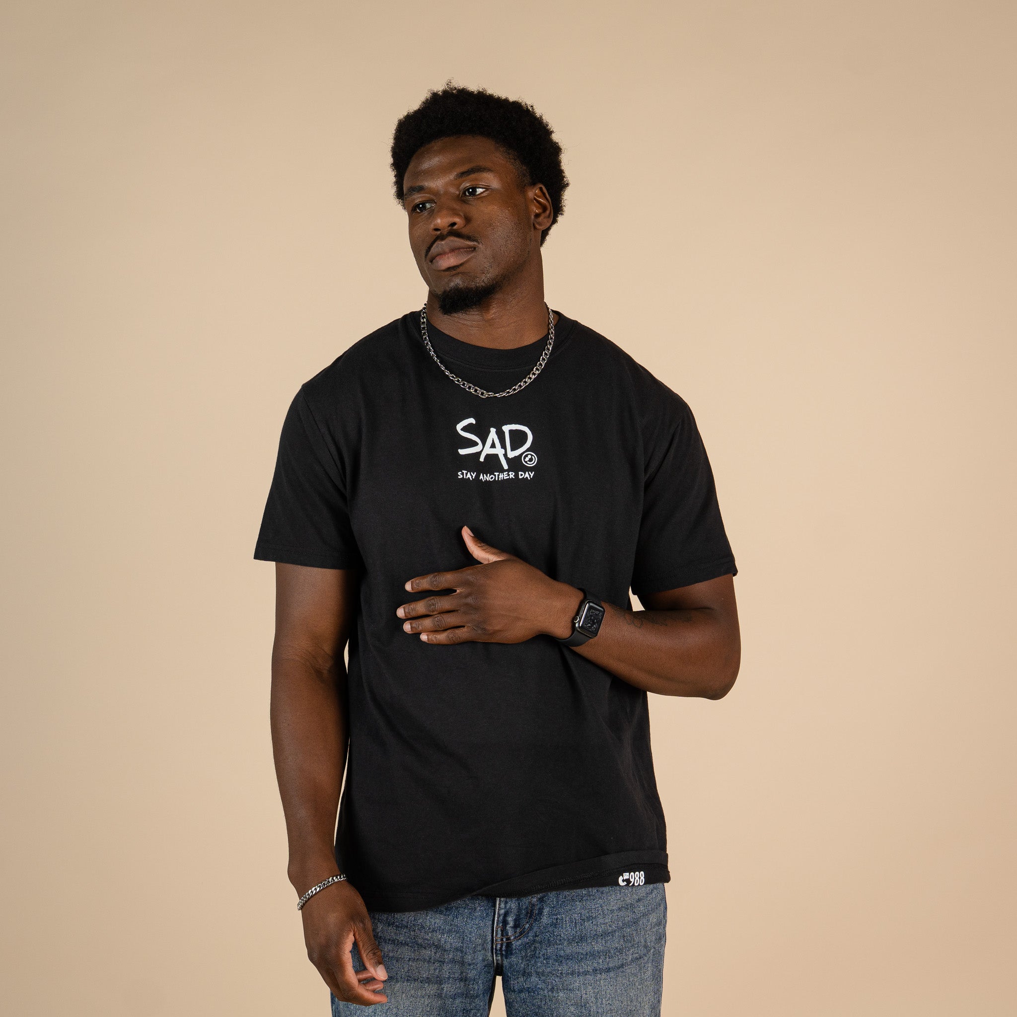 Stay Another Day Screen Printed T-Shirt