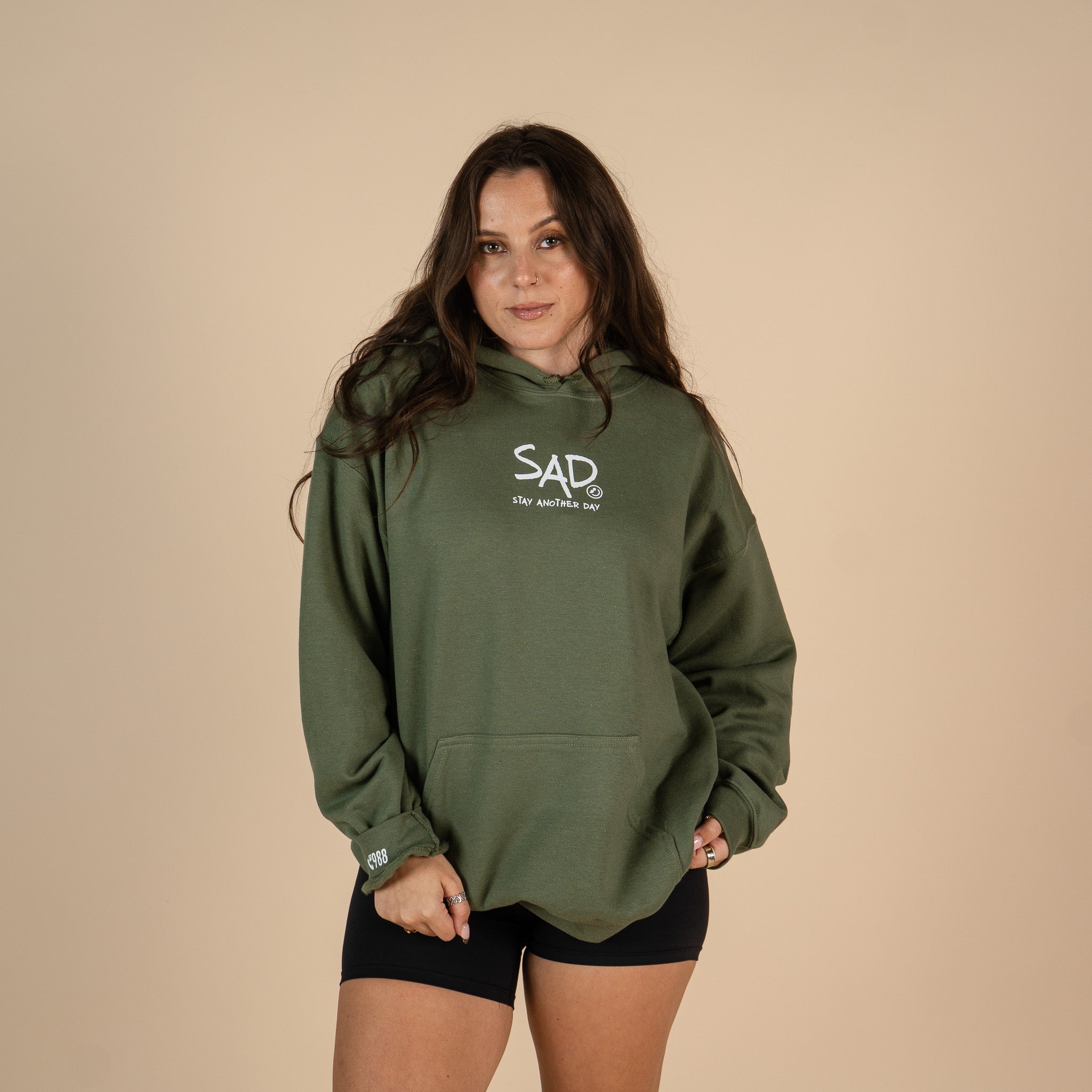 It's Okay To Not Be Okay Screen Printed Hoodie