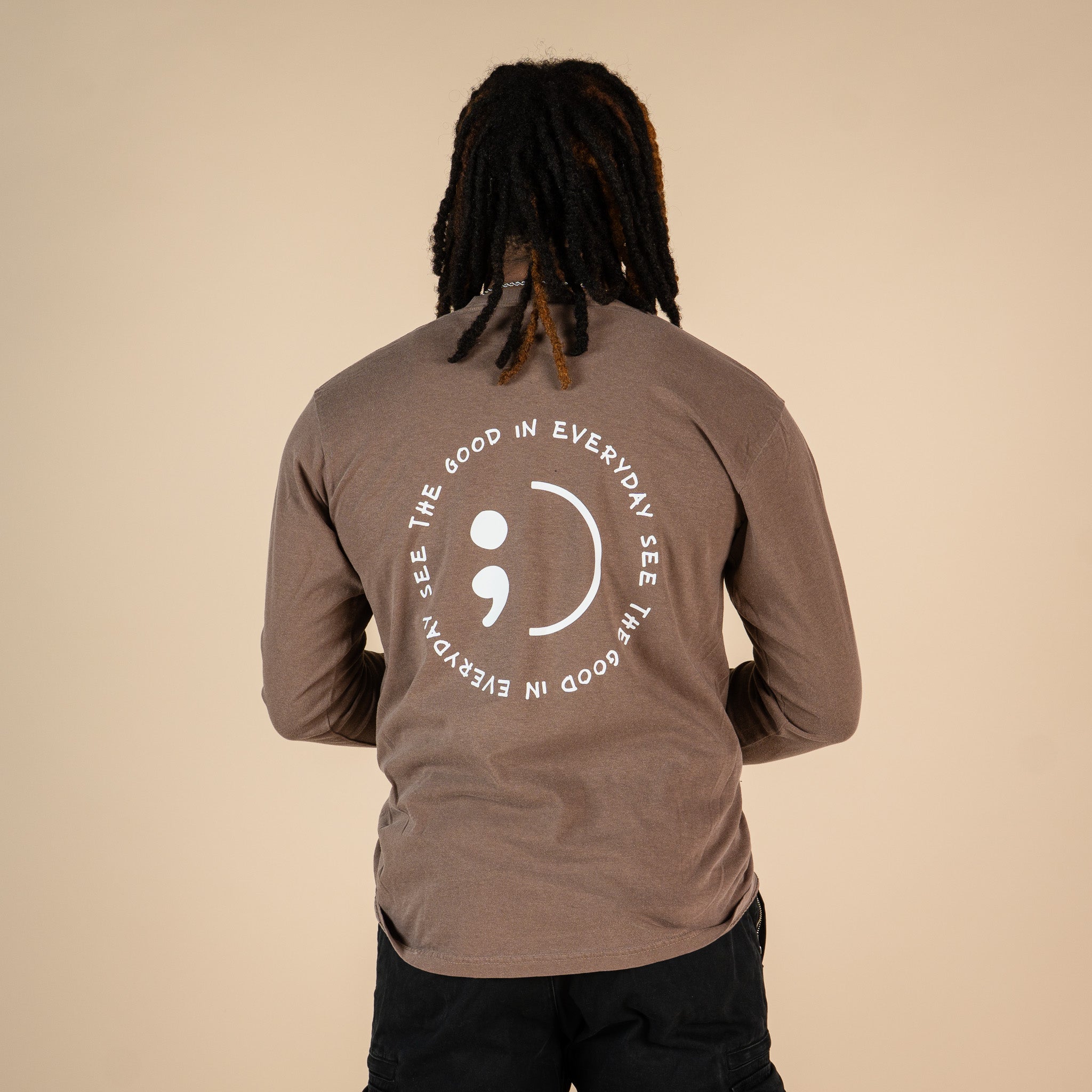 See The Good In Everyday Screen Printed Long Sleeve