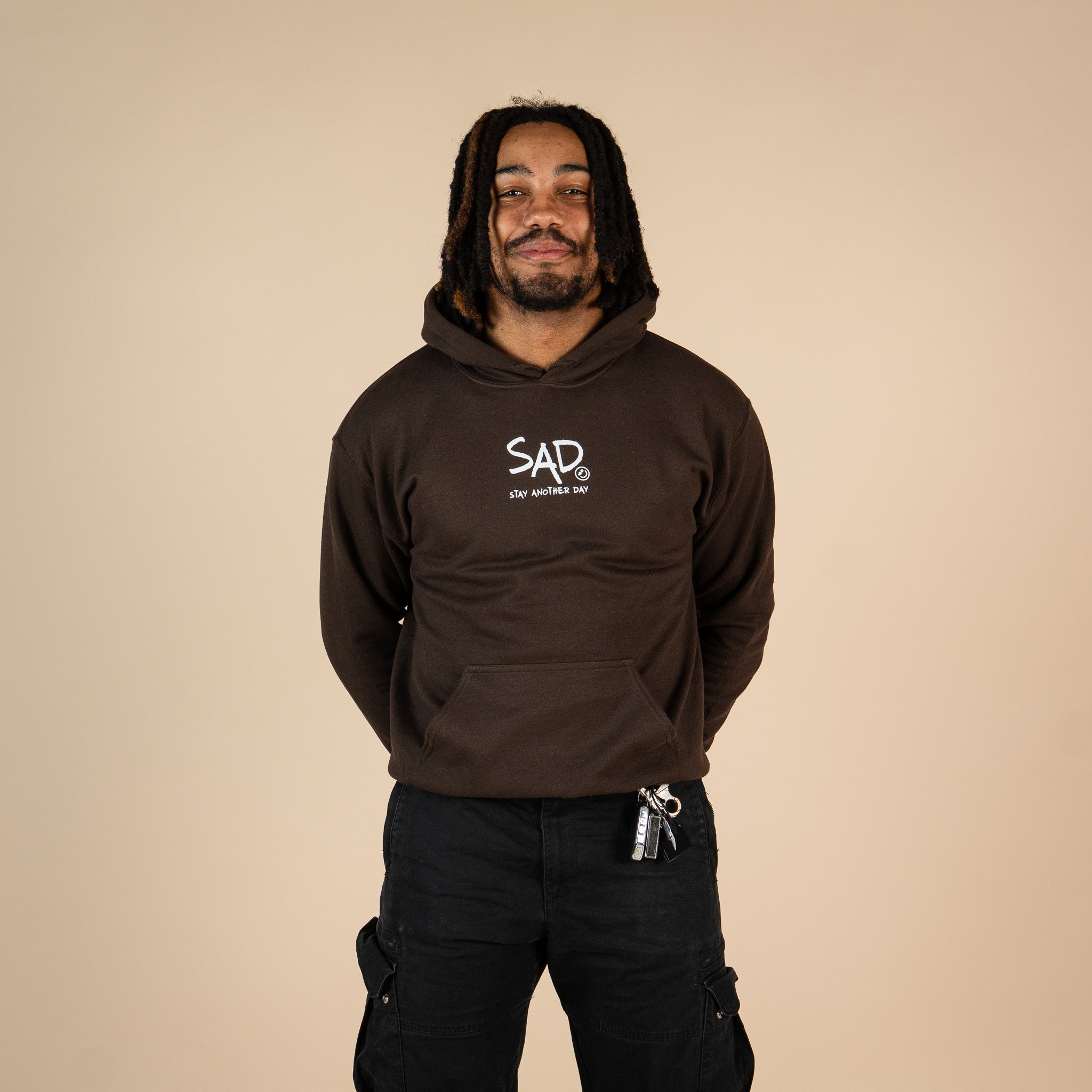 So Many Reasons To Stay Butterfly Screen Printed Hoodie