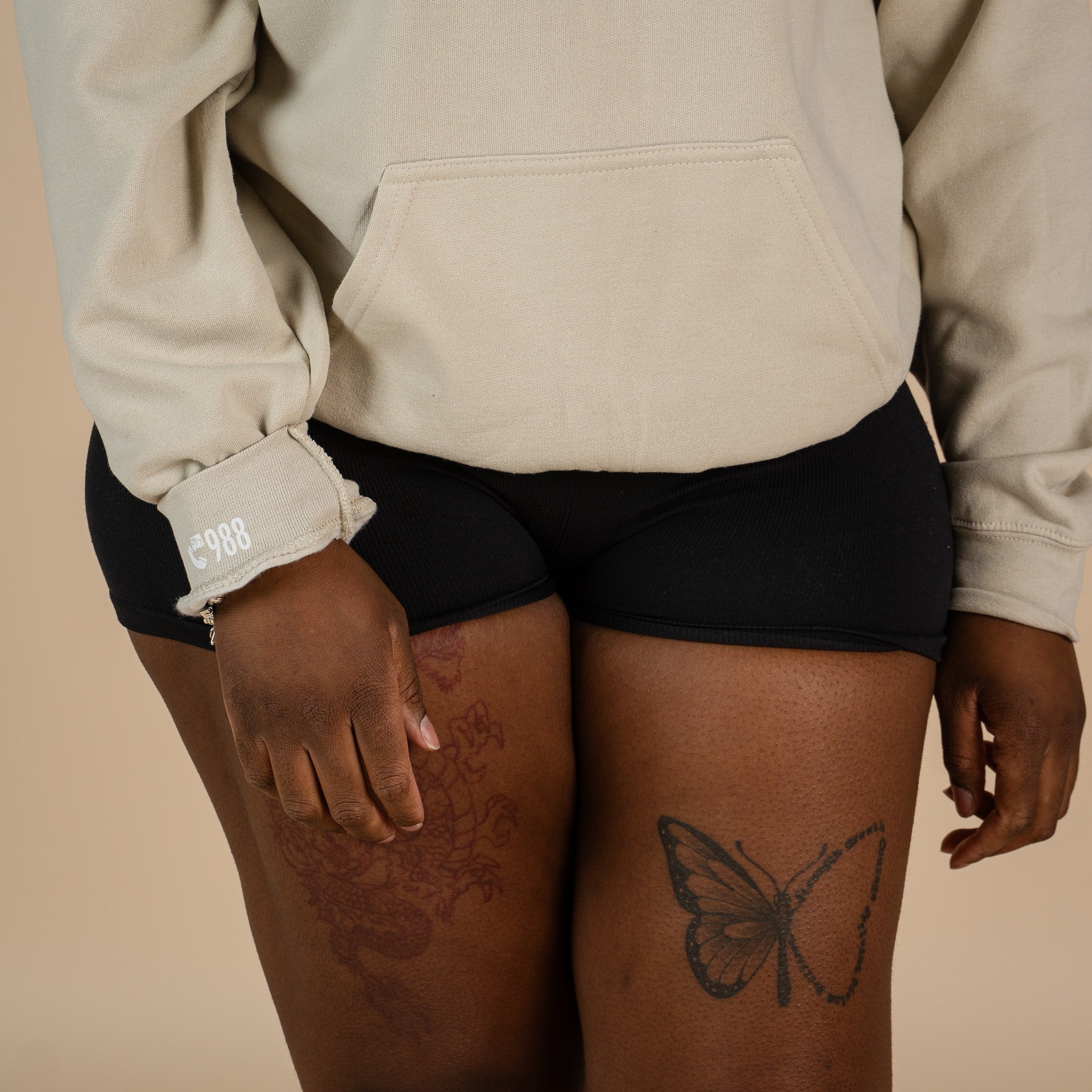 Be Kind To Your Mind Screen Printed Hoodie
