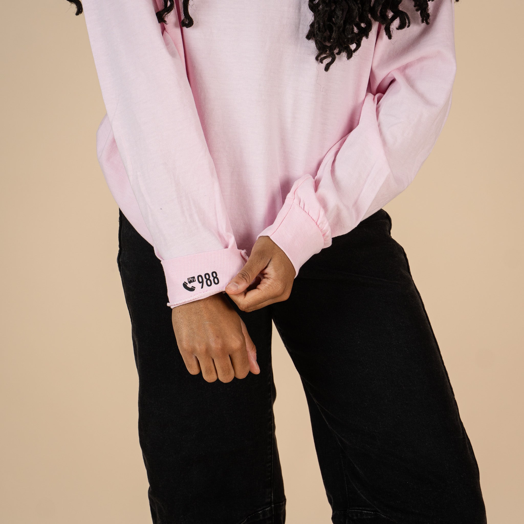 Be Kind To Your Mind Screen Printed Long Sleeve
