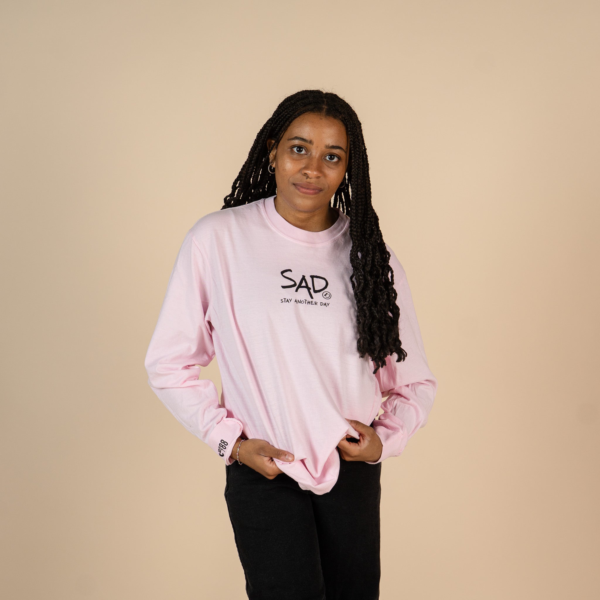 Be Kind To Your Mind Screen Printed Long Sleeve