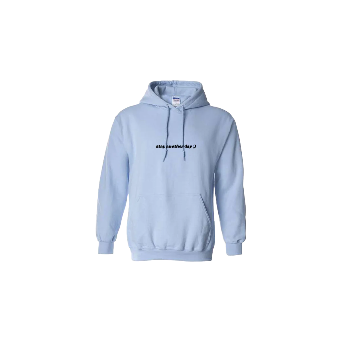 Stay Another Day Embroidered Hoodie