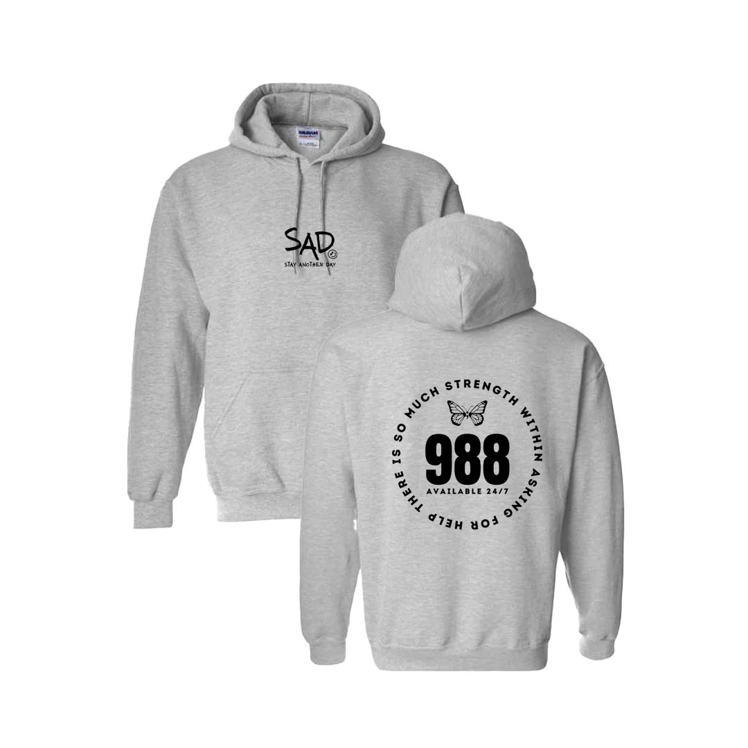 988 Screen Printed Hoodie