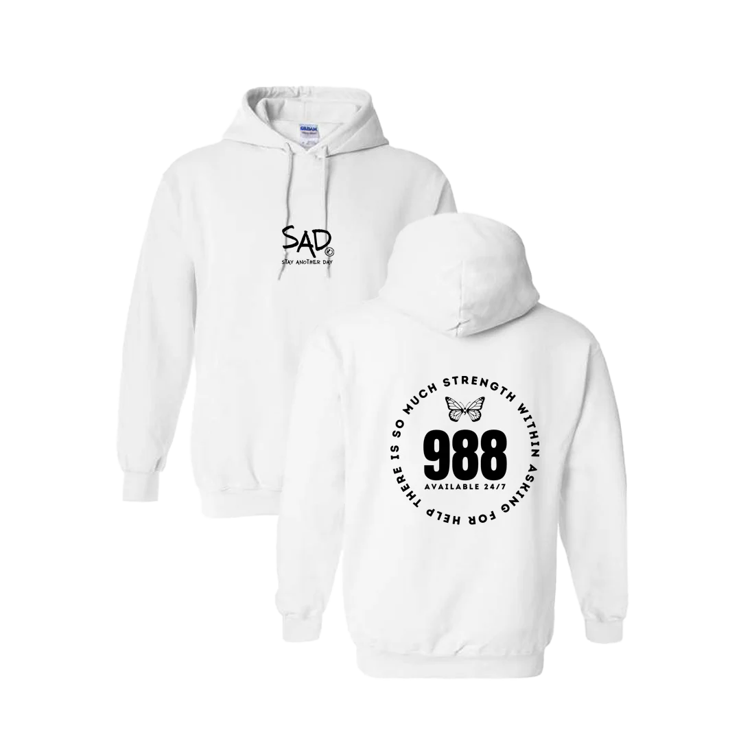 988 Screen Printed Hoodie