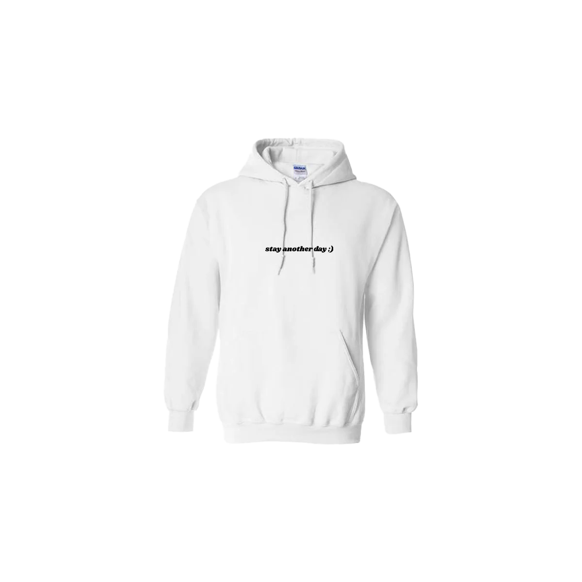 Stay Another Day Embroidered Hoodie