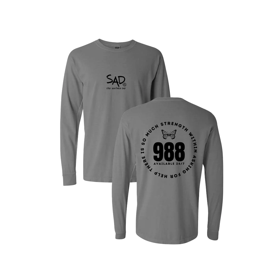 988 Screen Printed Long Sleeve