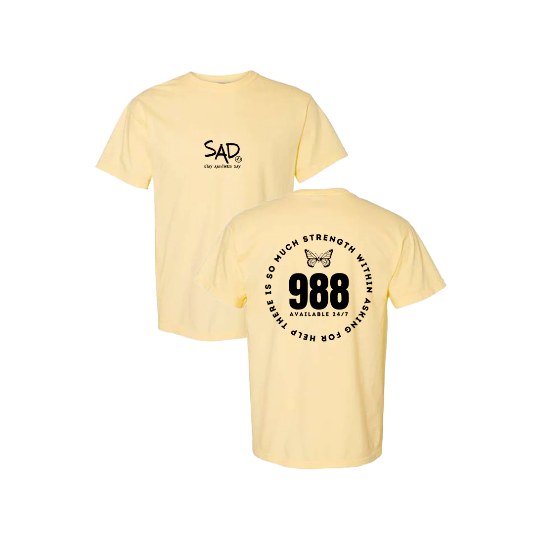 988 Screen Printed T-shirt