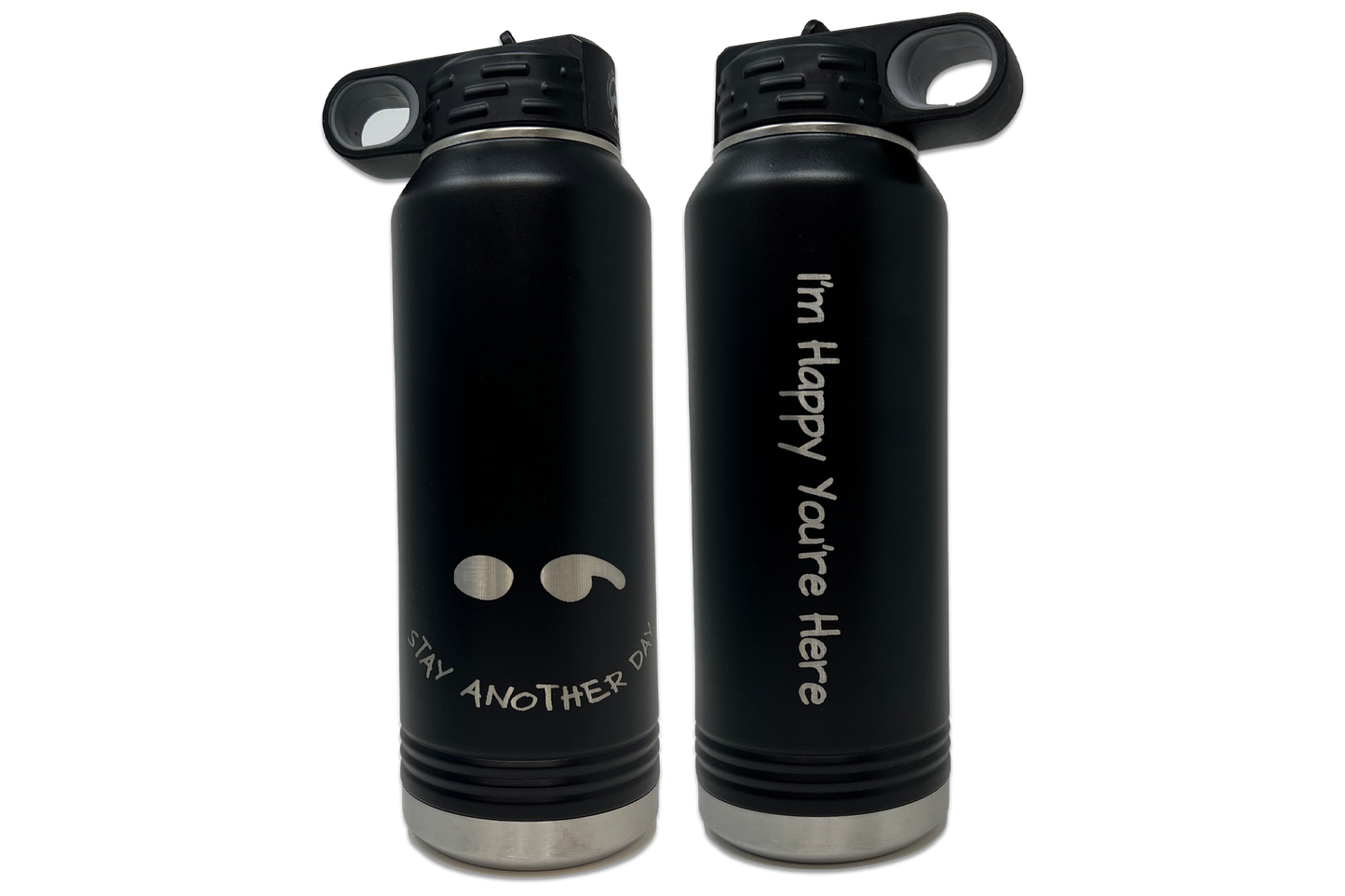 32oz Stay Another Day Engraved Water Bottle