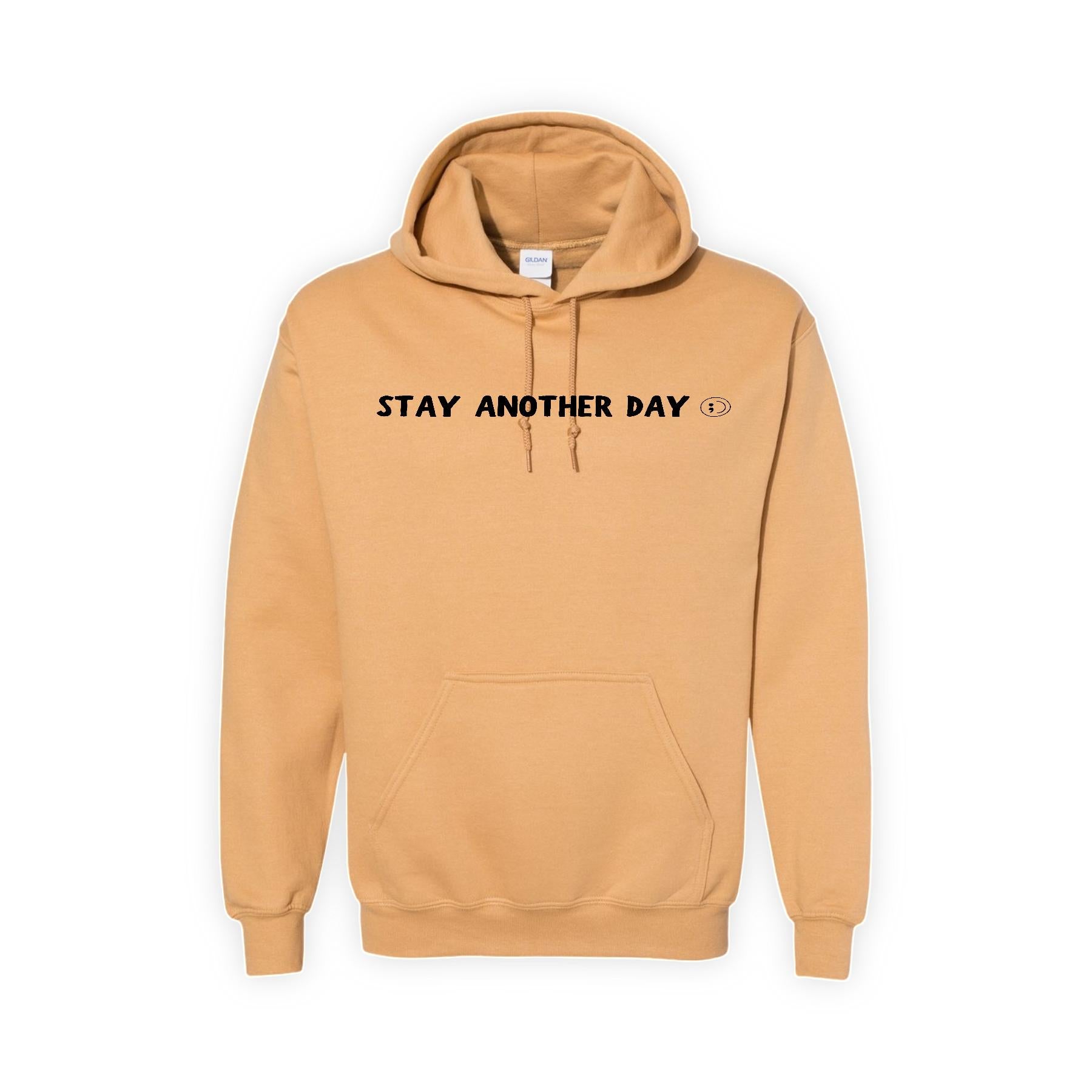 99 Reasons to Stay Another Day - Old Gold Hoodie Sweatshirt