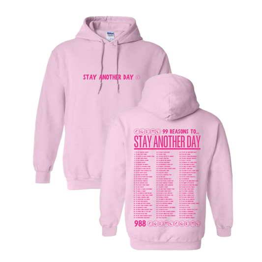 Limited Edition Fall Collection - 99 Reasons Pink Sweatshirt