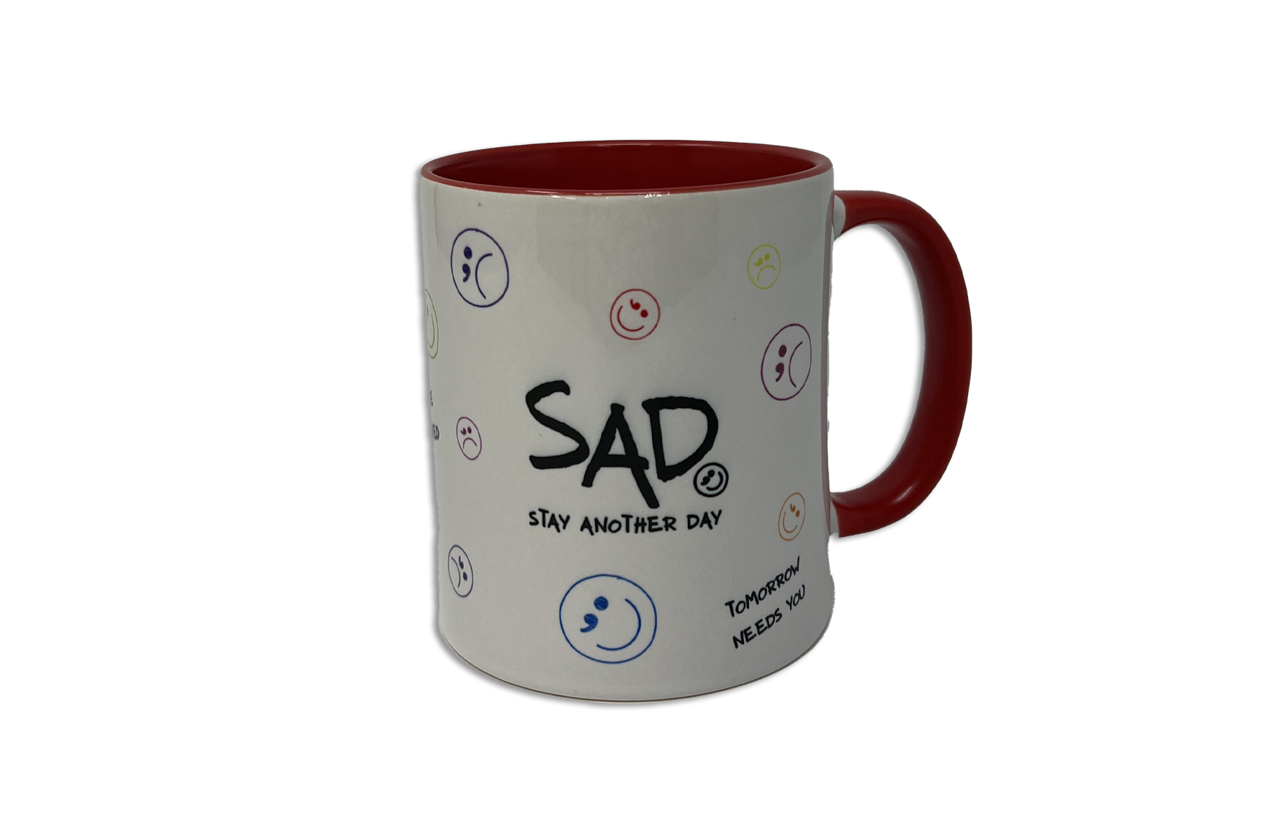 Coffee Cup - Full Wrap Multi Smileys