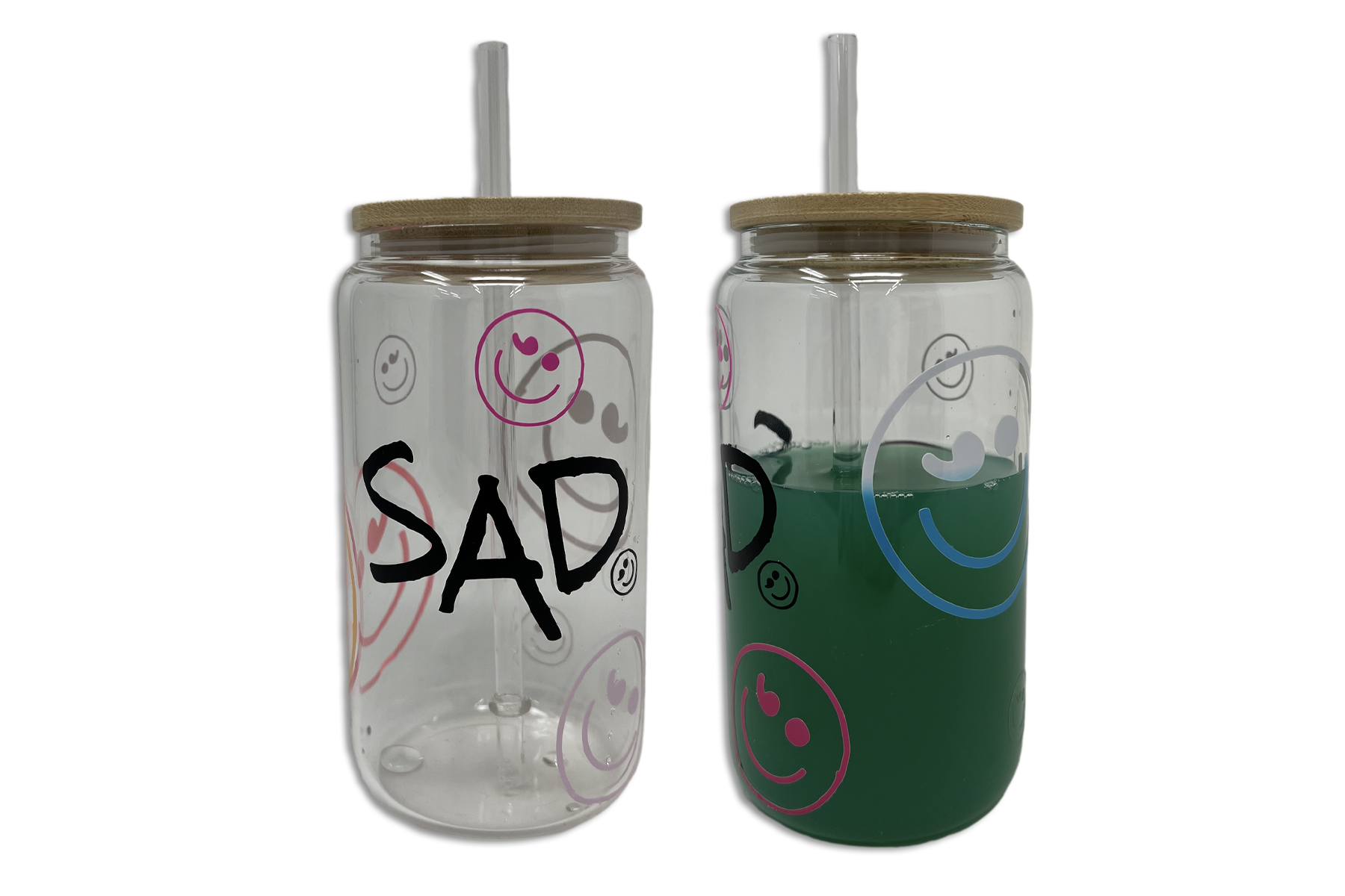 20oz Glass Cold Color Changing Cup StayAnotherDay