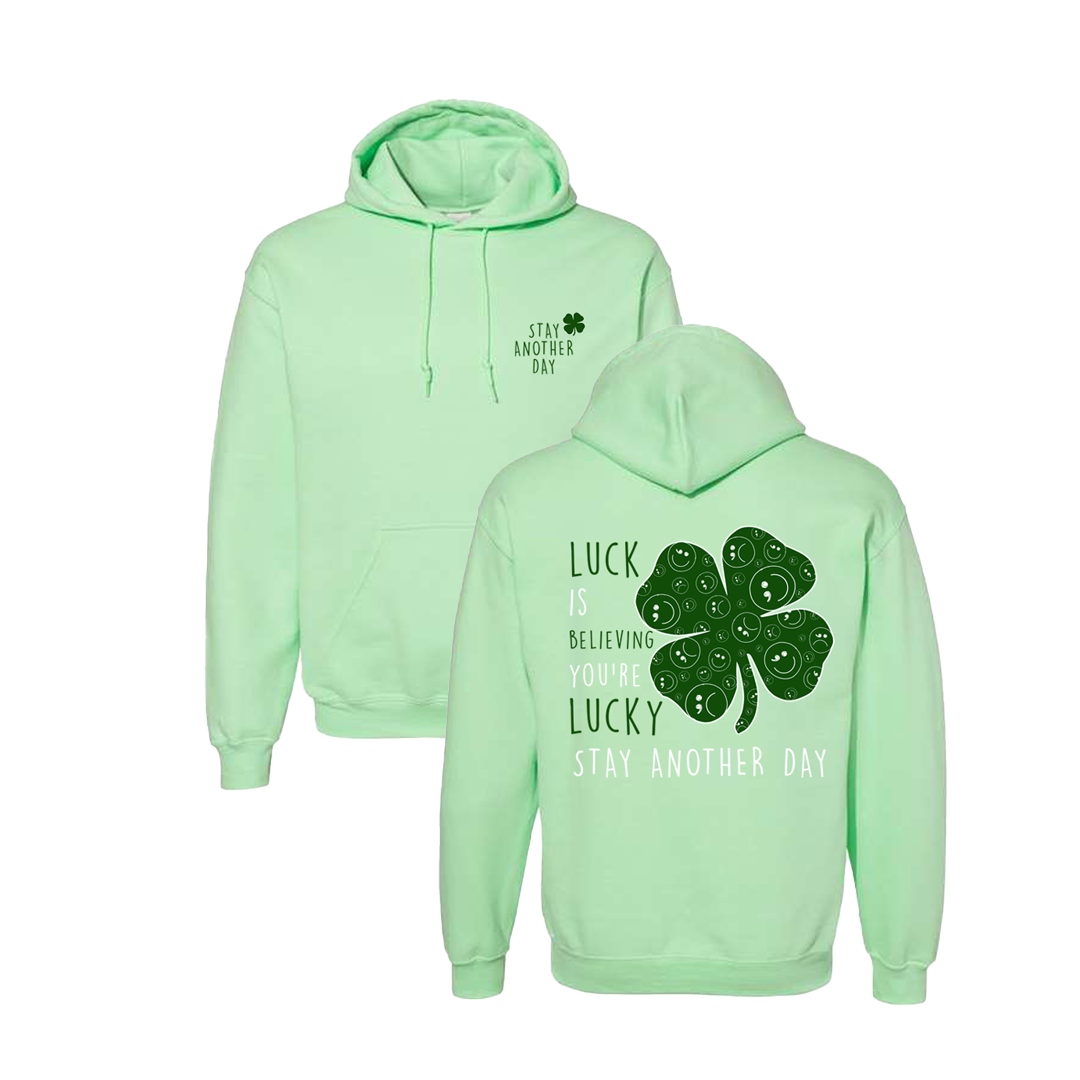 Lucky 4 Leaf Clover Stay Another Day Print - March 2023 Monthly Exclusive