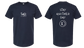 SAD Navy Screen Printed T-Shirt